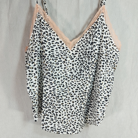NWOT Victoria's Secret Cheetah Print PJ Cami Top, large - Picture 3 of 13